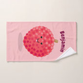 Niedliche Cartoon-Illustration Badhandtuch Set (Handtuch)