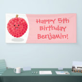 Niedliche Cartoon-Illustration Banner (Messe)
