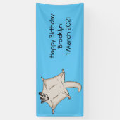 Niedliche Cartoon-Illustration Banner (Vertikal)