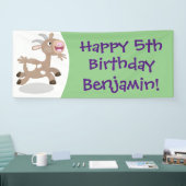 Niedliche Cartoon-Illustration Banner (Messe)