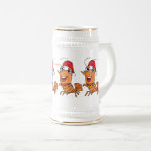 Niedliche Cartoon-Illustration Bierglas (VorderseiteRechts)