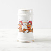 Niedliche Cartoon-Illustration Bierglas (Mittel)