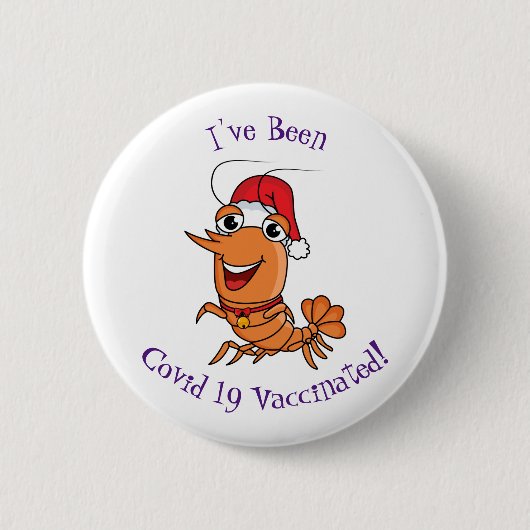Niedliche Cartoon-Illustration Button (Vorderseite)