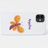 Niedliche Cartoon-Illustration Case-Mate iPhone Hülle (Rückseite (Horizontal))