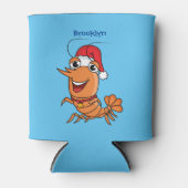 Niedliche Cartoon-Illustration Dosenkühler (Vorderseite)