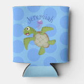 Niedliche Cartoon-Illustration Dosenkühler (Vorderseite)