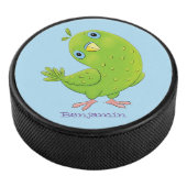 Niedliche Cartoon-Illustration Eishockey Puck (3/4)