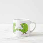 Niedliche Cartoon-Illustration Espressotasse (Rechts)