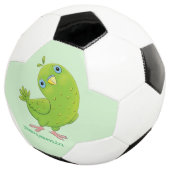 Niedliche Cartoon-Illustration Fußball (Dreiviertel)