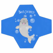 Niedliche Cartoon-Illustration Fußball (Flach)