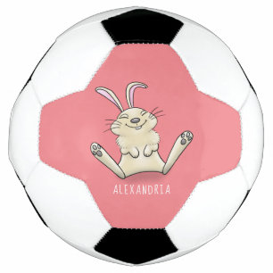 Niedliche Cartoon-Illustration Fußball
