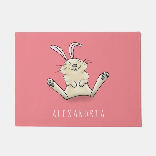 Niedliche Cartoon-Illustration Fußmatte (Vorderseite)