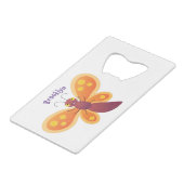 Niedliche Cartoon-Illustration Geldbeutel Flaschenöffner (Vorderseite Schrägansicht)