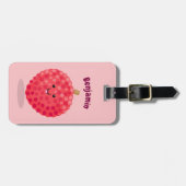 Niedliche Cartoon-Illustration Gepäckanhänger (Vorderseite horizontal)