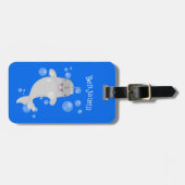 Niedliche Cartoon-Illustration Gepäckanhänger (Vorderseite horizontal)