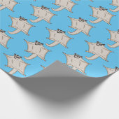 Niedliche Cartoon-Illustration Geschenkpapier (Ecke)