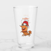 Niedliche Cartoon-Illustration Glas (Rückseite)