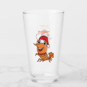 Niedliche Cartoon-Illustration Glas (Vorderseite)