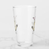 Niedliche Cartoon-Illustration Glas (Links)