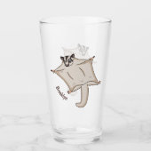 Niedliche Cartoon-Illustration Glas (Vorderseite)