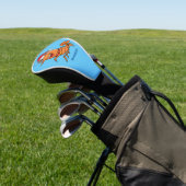 Niedliche Cartoon-Illustration Golf Headcover (In SItu)