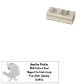 Niedliche Cartoon-Illustration Gummistempel (Stempel)