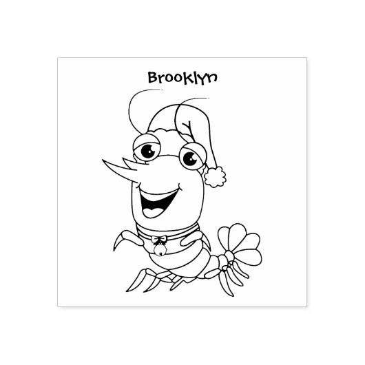 Niedliche Cartoon-Illustration Gummistempel (Prägung)