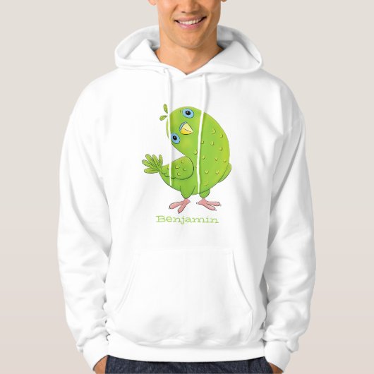 Niedliche Cartoon-Illustration Hoodie (Vorderseite)