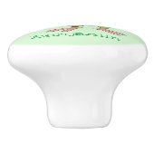 Niedliche Cartoon-Illustration Keramikknauf (Seitenansicht)