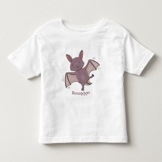 Niedliche Cartoon-Illustration Kleinkind T-shirt (Vorderseite)
