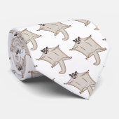 Niedliche Cartoon-Illustration Krawatte (Gerollt)