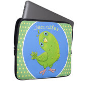 Niedliche Cartoon-Illustration Laptopschutzhülle (Vorne Rechts)