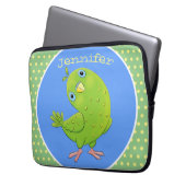 Niedliche Cartoon-Illustration Laptopschutzhülle (Vorderseite Links)