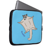 Niedliche Cartoon-Illustration Laptopschutzhülle (Vorne Rechts)