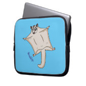 Niedliche Cartoon-Illustration Laptopschutzhülle (Vorderseite Links)