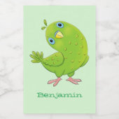 Niedliche Cartoon-Illustration Lebensmitteletikett (Einzelnes Label)