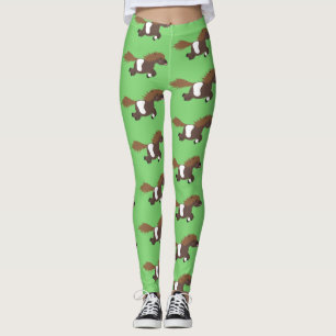 Niedliche Cartoon-Illustration Leggings