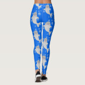 Niedliche Cartoon-Illustration Leggings (Rückseite)