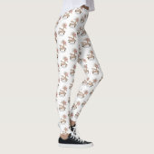 Niedliche Cartoon-Illustration Leggings (Rechts)