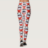 Niedliche Cartoon-Illustration Leggings (Rückseite)