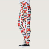 Niedliche Cartoon-Illustration Leggings (Links)