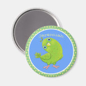 Niedliche Cartoon-Illustration Magnet (Vorderseite/Rückseite)