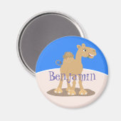 Niedliche Cartoon-Illustration Magnet (Vorderseite/Rückseite)