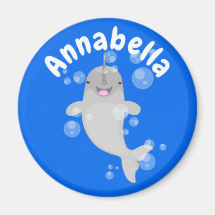 Niedliche Cartoon-Illustration Magnet