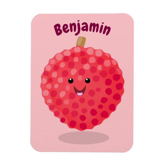 Niedliche Cartoon-Illustration Magnet (Vertikal)