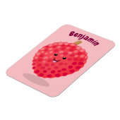Niedliche Cartoon-Illustration Magnet (Linke Seite)