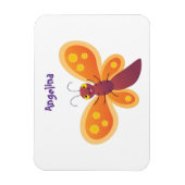 Niedliche Cartoon-Illustration Magnet (Vertikal)