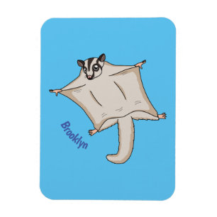 Niedliche Cartoon-Illustration Magnet