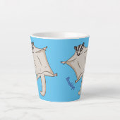 Niedliche Cartoon-Illustration Milchtasse (Vorderseite)