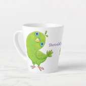 Niedliche Cartoon-Illustration Milchtasse (Linke Ecke)